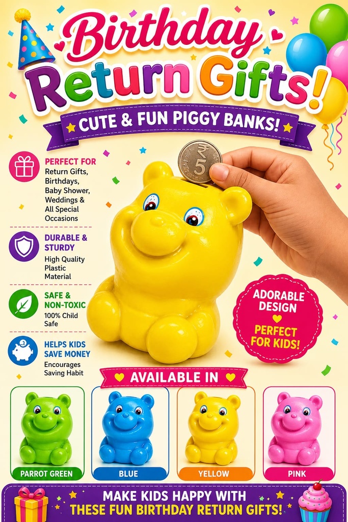 Piggy bank (Assorted)